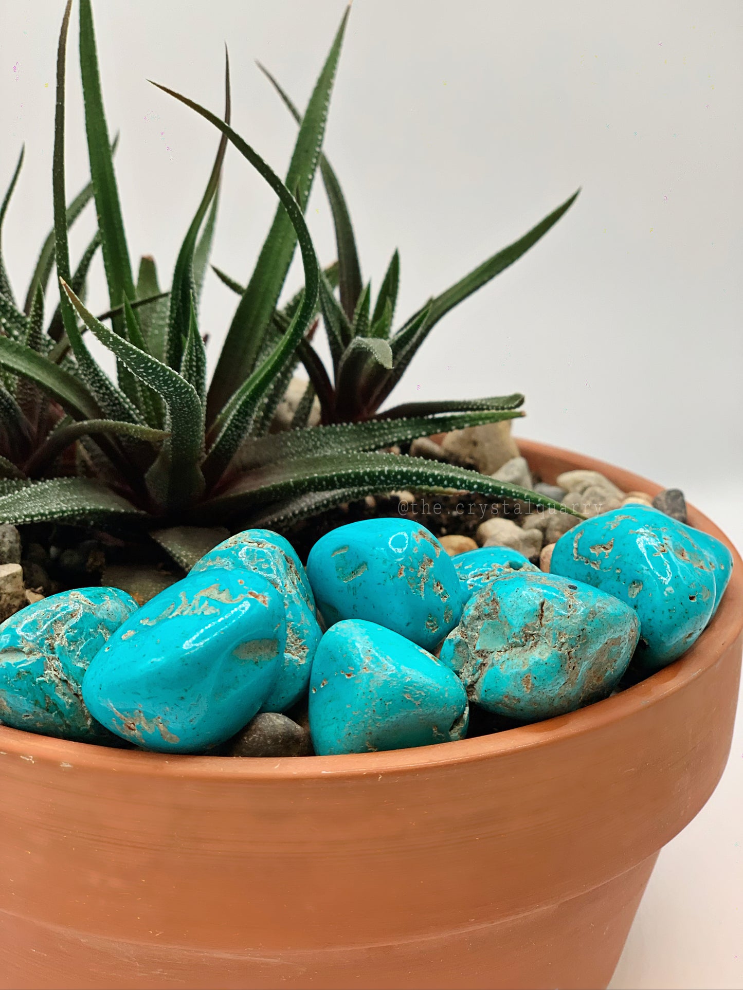 Turquoise Tumbles
