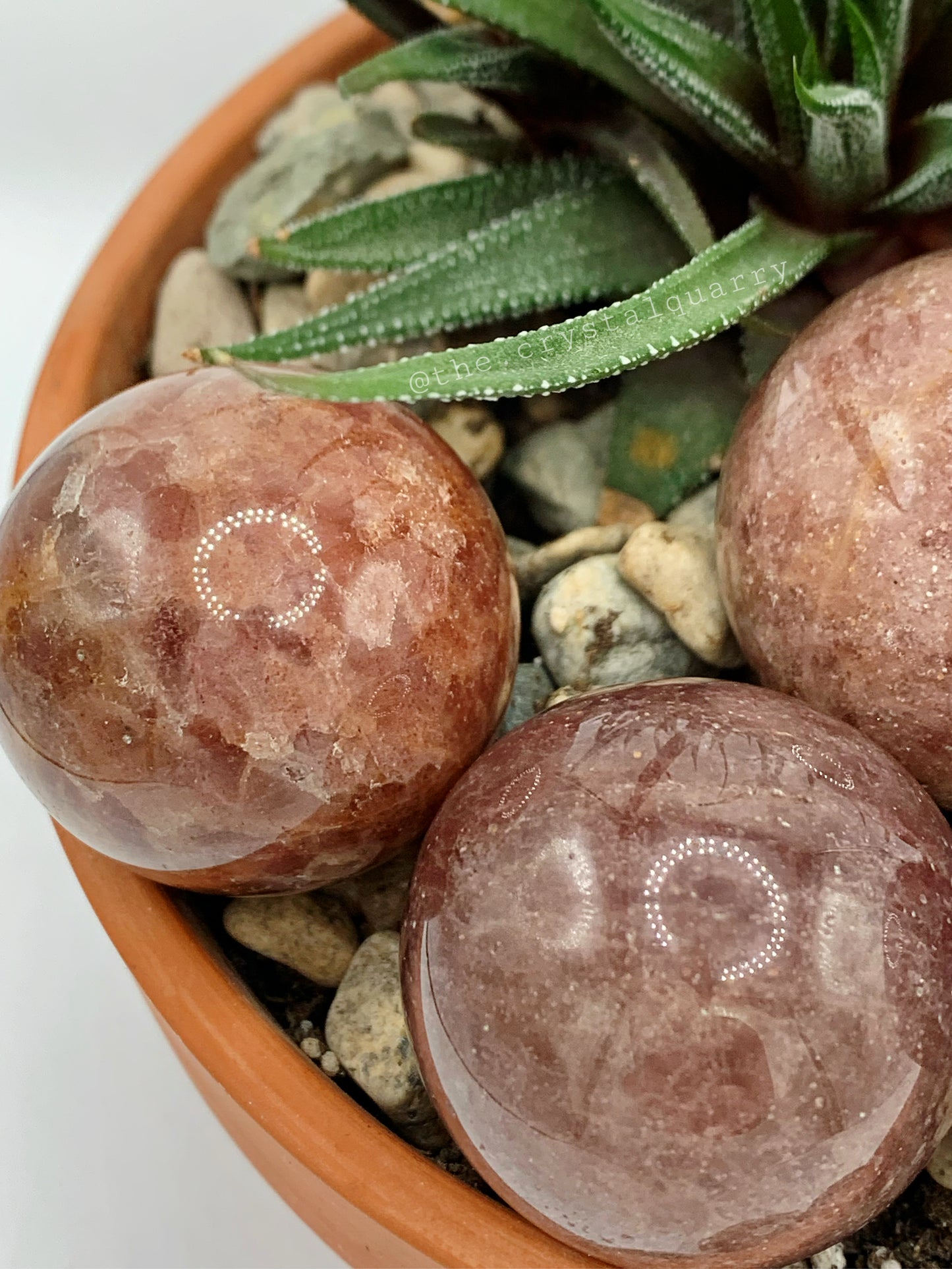 Strawberry Quartz Sphere